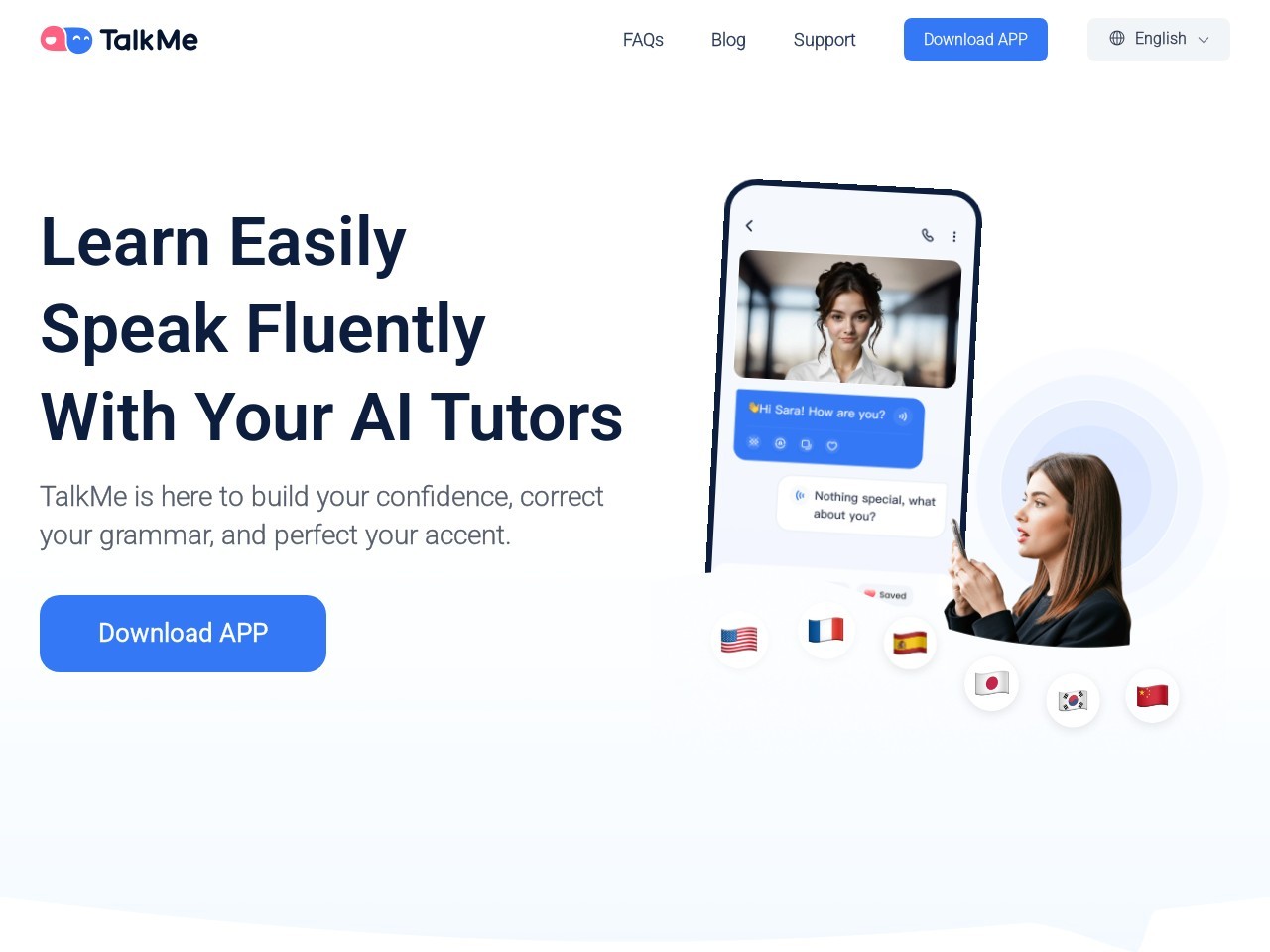 TalkMe AI口语练习