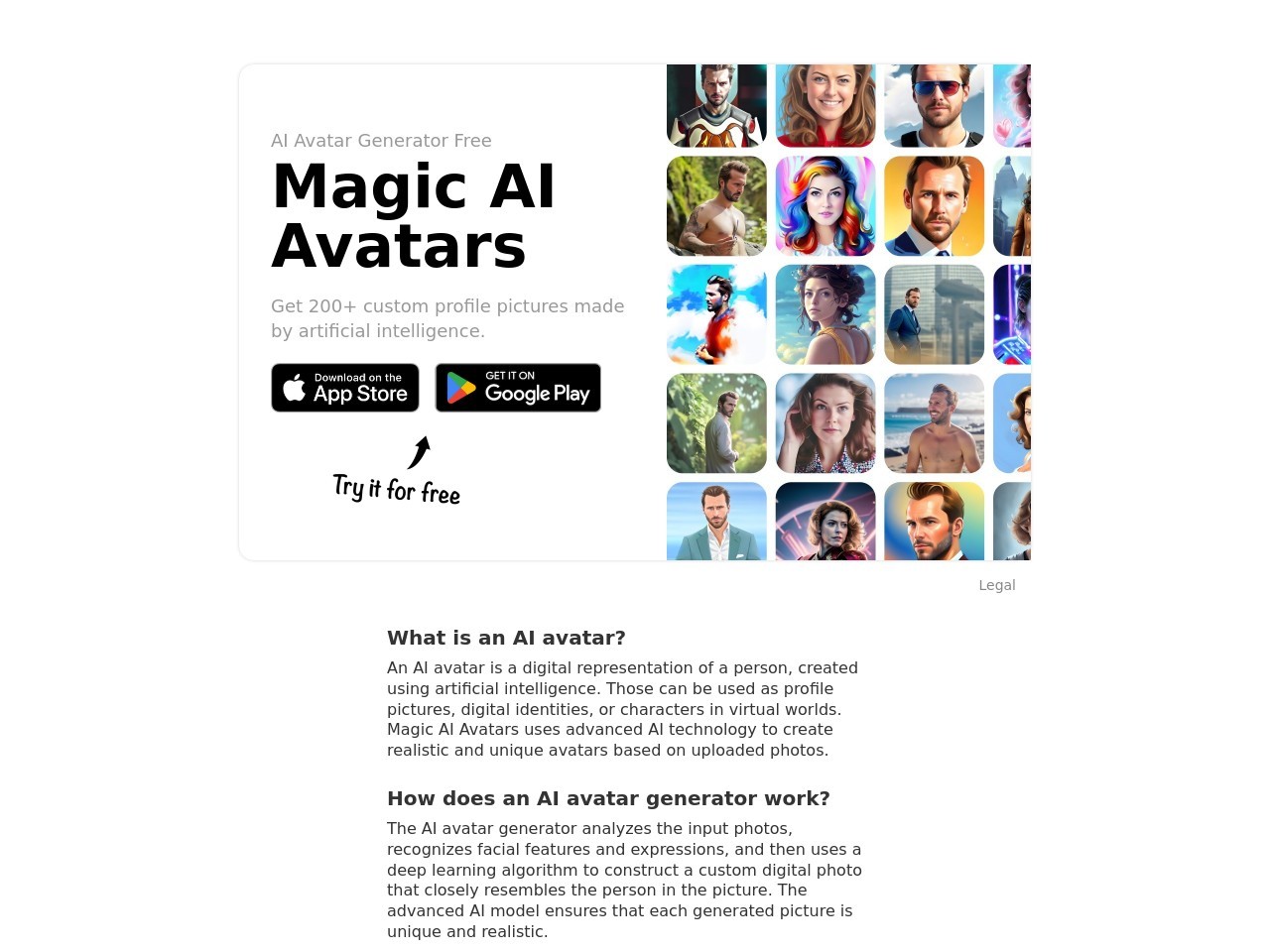 Magic AI Avatars