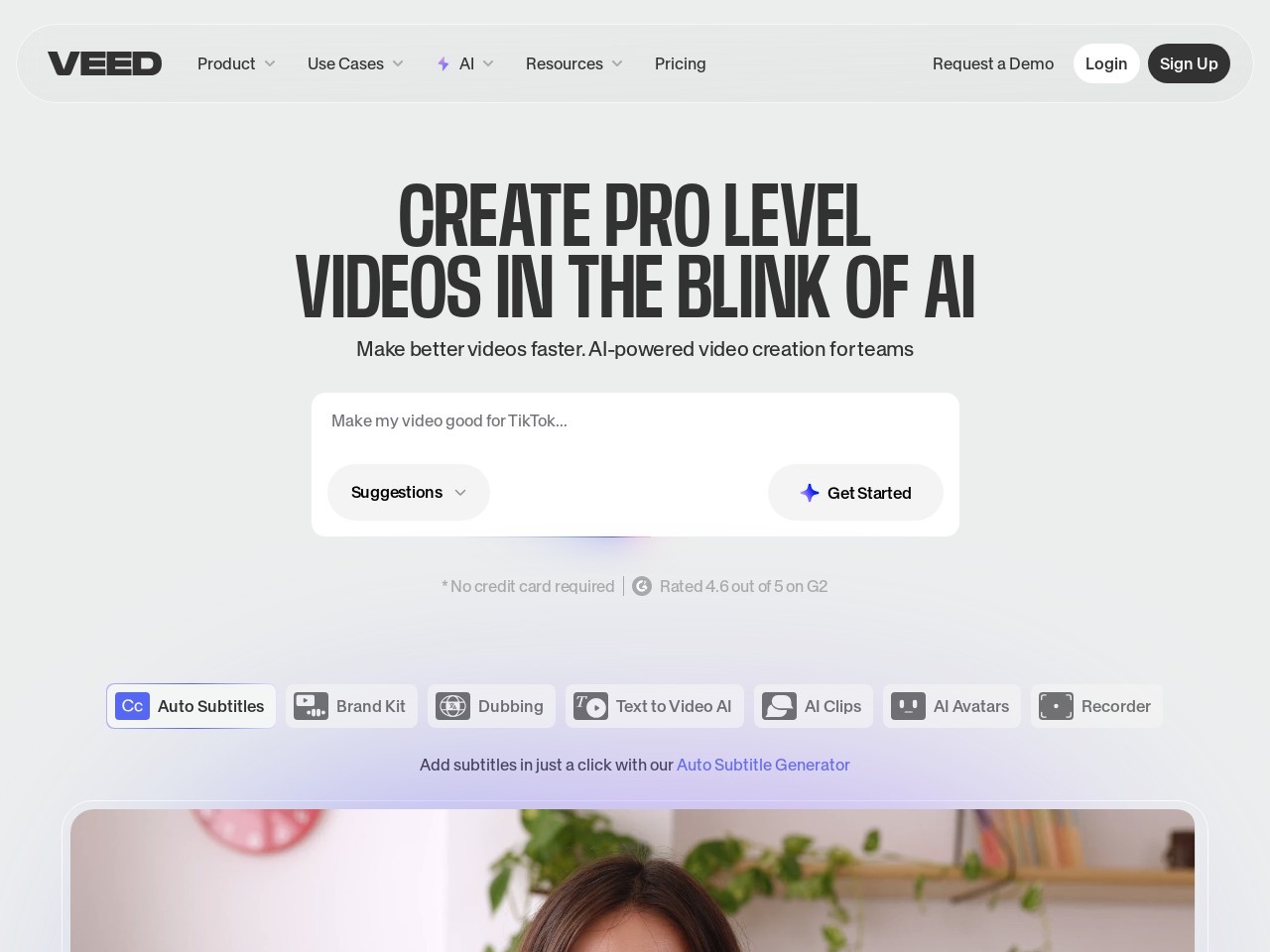 Veed Video Background Remover